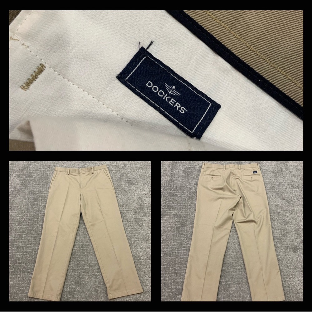Tan Classic Fit Dockers